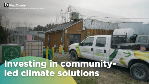 Investing in community-led climate solutions
