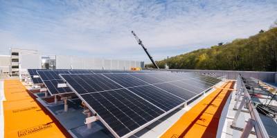 Rooftop solar array